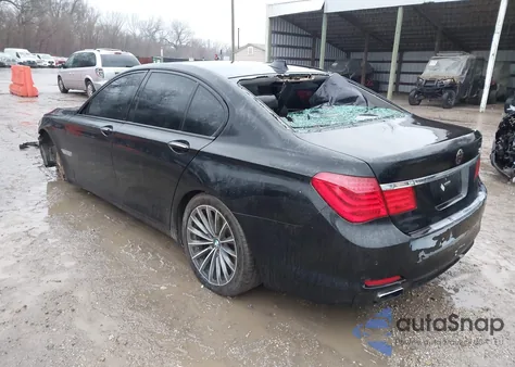 2009 BMW 750I from USA, damaged, VIN WBAKA83539CY35417